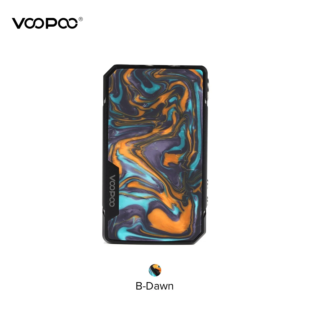 B-Dawn VOOPOO DRAG 2 мод 177 Вт полимерная коробка мод Питание от двойной батареи 18650 Voopoo мод электронная сигарета против Drag Nano X217 - Цвет: B-Dawn