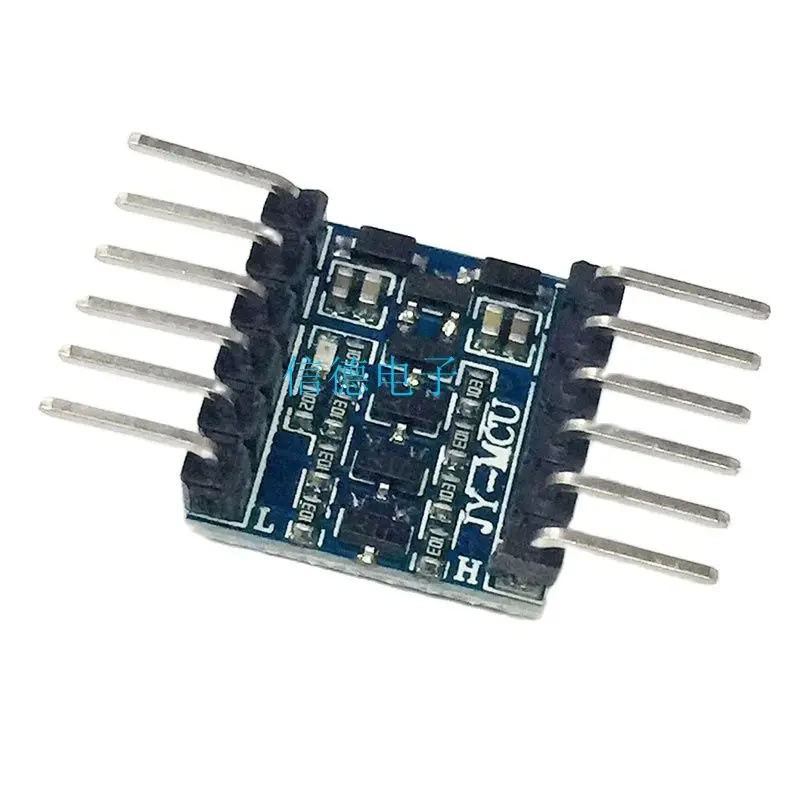

5V and 3V mutual conversion IIC UART and other level conversion module power supply welding looped needle four-way