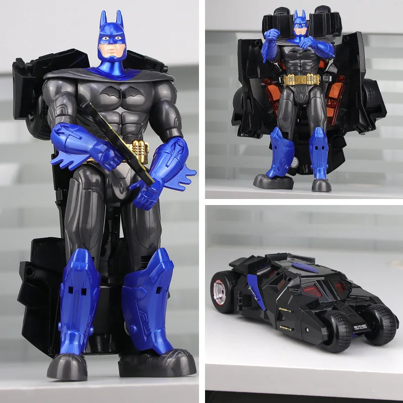 Детская игрушка-трансформер Jingang Robot Models Avenger Hero Alliance Batman Car Garage Kit Модель