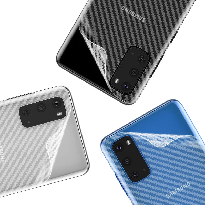 Задняя пленка для Samsung Galaxy S20 + Plus Ultra IMAK из углеродного волокна защитная
