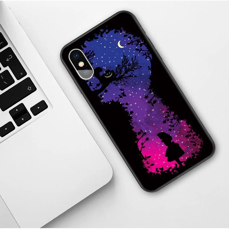 TPU Роскошный милый мягкий чехол с русалочкой для iPhone 6 S 8 7 6 S 7 8 Plus X XS Max XR чехол с рисунком стежка для iphone 11 Pro Max - Цвет: TPU
