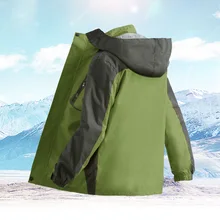 Открытый весенний и осенний спортивный дышащий плащ с капюшоном куртка для мужчин и женщин пары большой размер водонепроницаемый ветрозащитный сплошной C