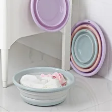 S/M/L Водонепроницаемый складной бассейн путешествия открытый портативный для ног большой бытовой умывальник пластиковый шампунь складной маленький умывальник