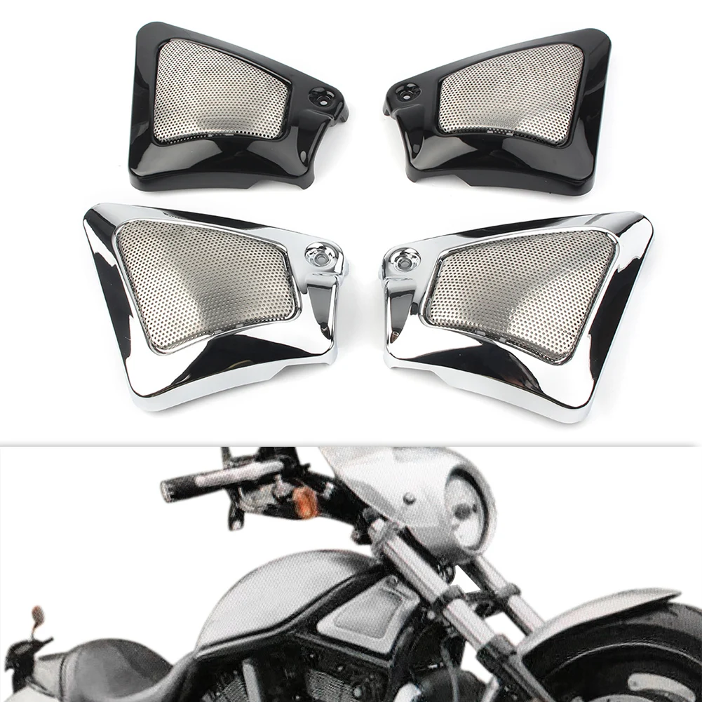 Мотоцикл Airbox рамка шеи воздухозаборник боковая крышка для Harley Davidson V стержень специальных VRSCDX 2007- 2 шт