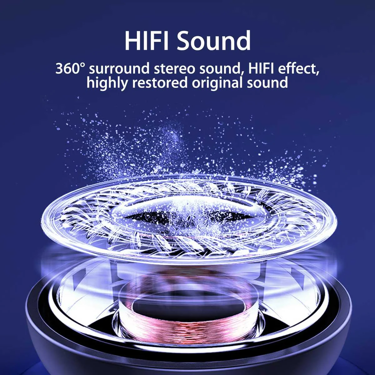 Bluetooth 5,0 TWS Ture беспроводные наушники светодиодный дисплей стерео HiFi мини спортивная Гарнитура вкладыши с 2000 мАч зарядный чехол