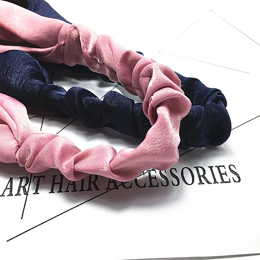 Charming Cross Knot Velvet Headscarf Yoga Head Twist Headband Elastic Turban Hairband Women Sport Beautiful Hair Accessories