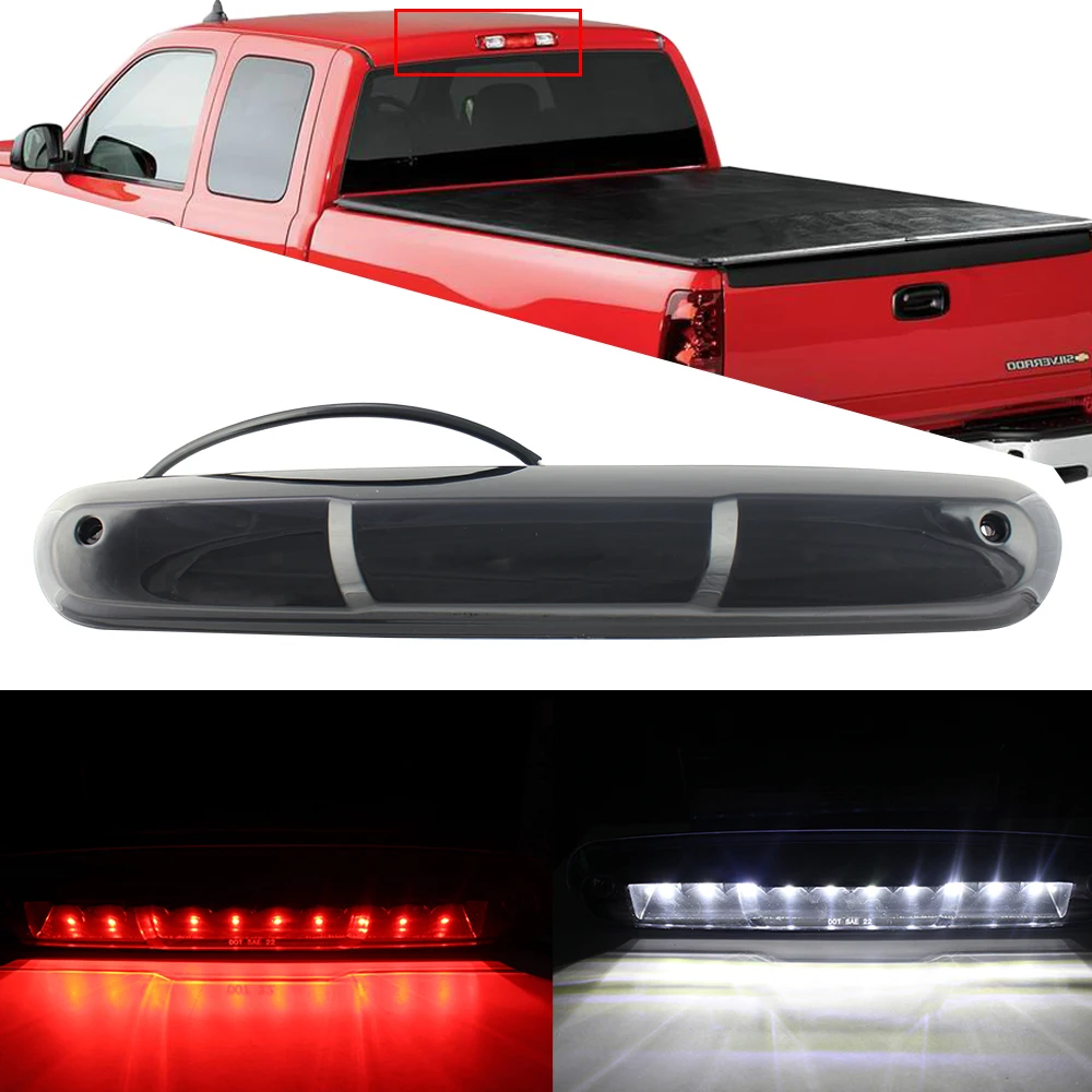 Thrid 3rd тормозной светильник в сборе для Chevy Silverado GMC Сьерра-2007-2013 Высокое крепление