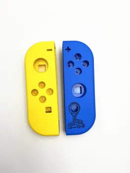 

New Joycon Shell Cover Case With Logo For Nintend Switch Joycon Case Cover Blue and Yellow Color Repair Parts