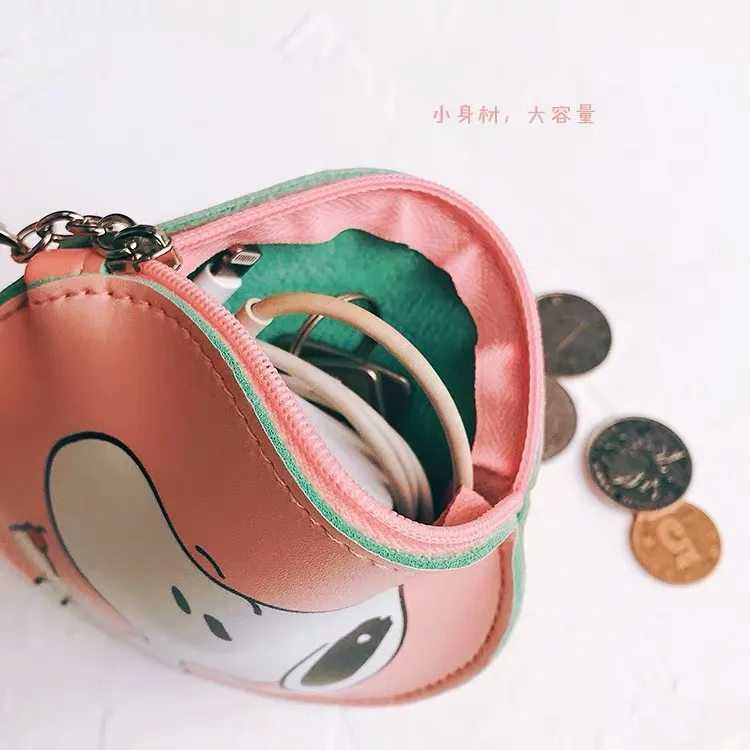 Peanuts Rogue Dog милый мультяшный Kawaii кошелек для мелочи из искусственной кожи тонкий мини кошелек для монет маленький ключ кошелек нулевой кошелек защелки сумки для гарнитур