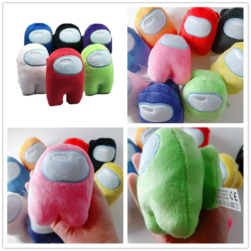 

Dropship Soft Plush Among Us Game Plush Toy with Music Cute Stuffed Doll Christmas Gift Cute Red Among Us Plushie Xmas Gift