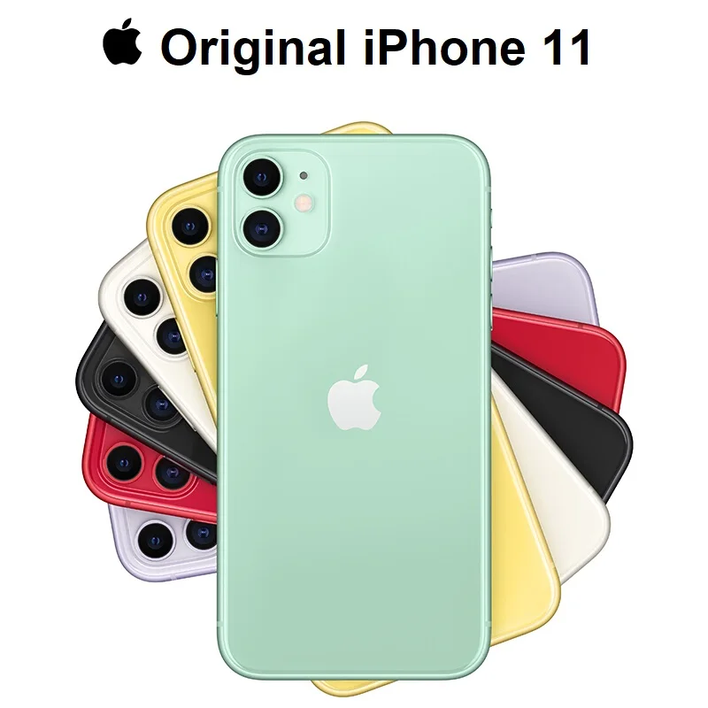 Original New Apple iPhone 11 Dual 12MP Camera A13 Chip 6.1 Original New Apple iPhone 11 Dual 12MP Camera A13 Chip 6.1