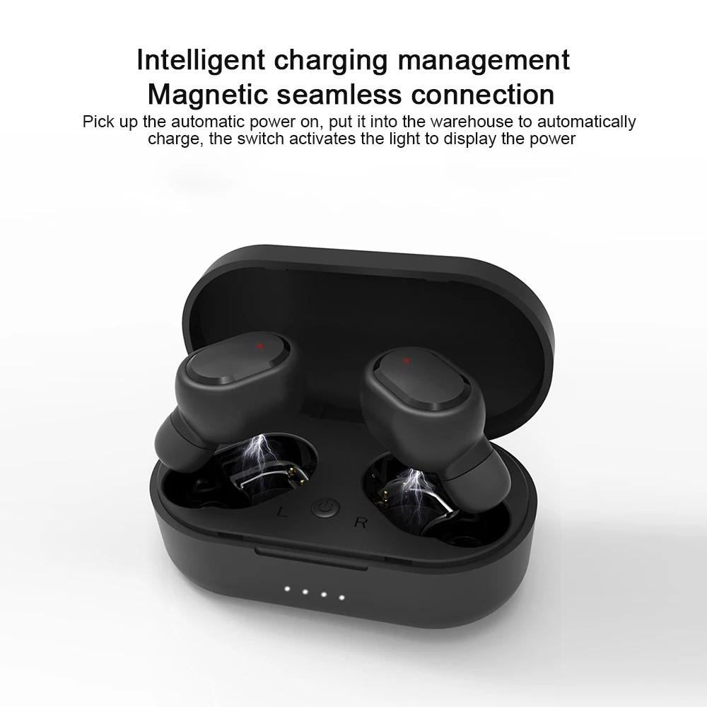 M1 Bluetooth гарнитура PK Redmi Airdots 5,0 TWS беспроводные наушники Bluetooth наушники с шумоподавлением с микрофоном VS i200 i500 TWS