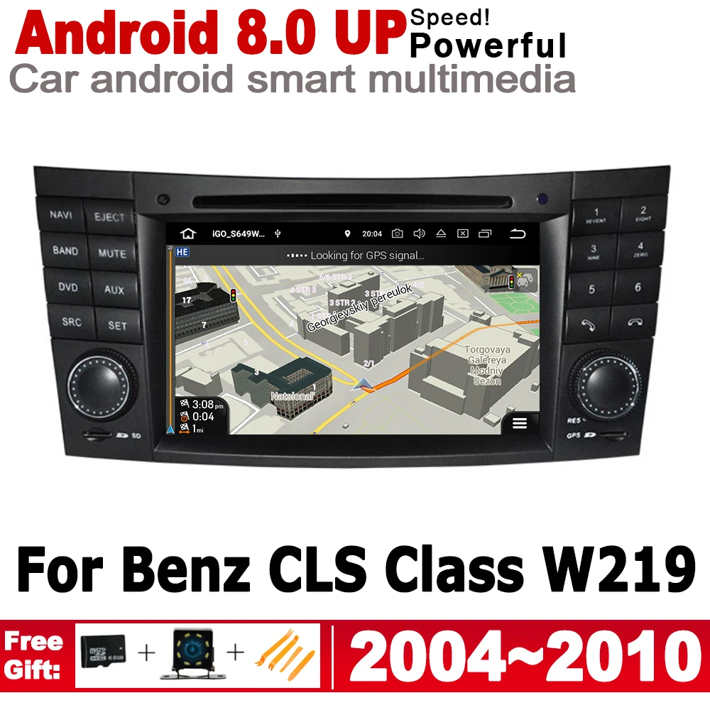 7 &quotHD Android 8 0 автомобильный DVD GPS Navi карта для Mercedes Benz CLS Class W219 2004 ~ 2010 NTG