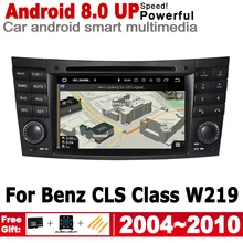 7 &quotHD Android 8 0 автомобильный DVD GPS Navi карта для Mercedes Benz CLS Class W219 2004 ~