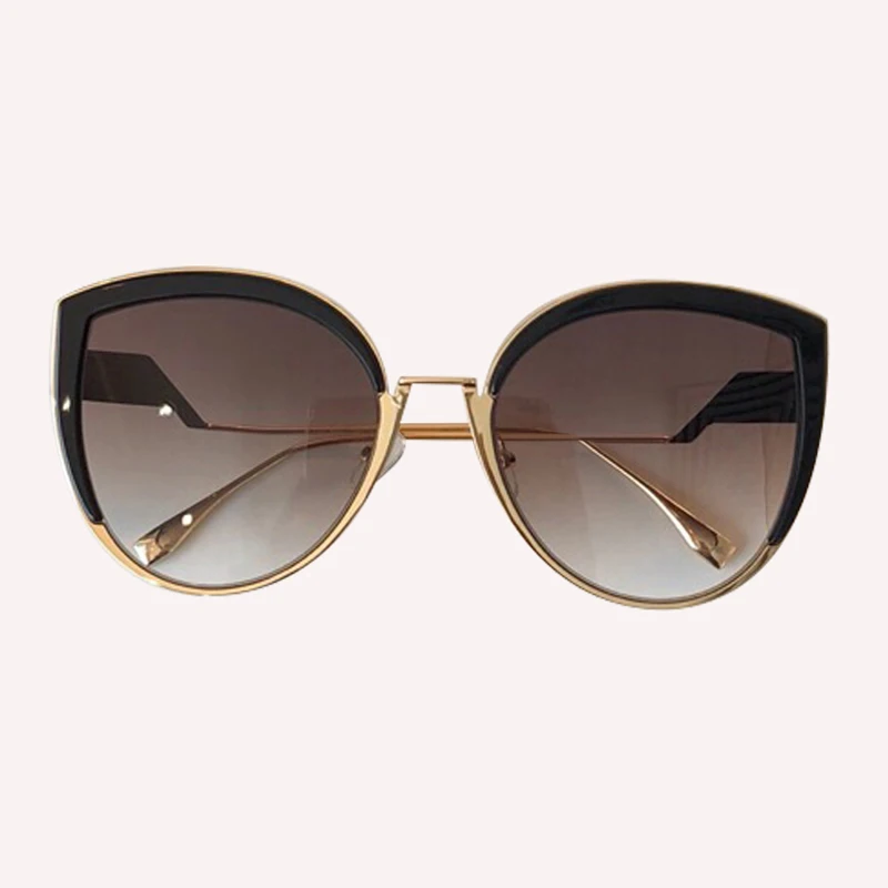 No.4 sunglasses Новые роскошные брендовые дизайнерские женские солнцезащитные очки кошачий глаз, Женские винтажные градиентные солнцезащитные очки для женщин UV400 - Цвет линз: No.4 sunglasses