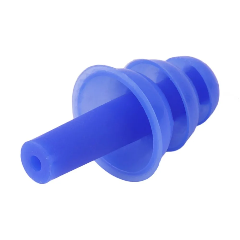 1 пара спиральный удобный силикон Заглушки для ушей анти шум храп беруши удобные для сна шумоподавление аксессуар