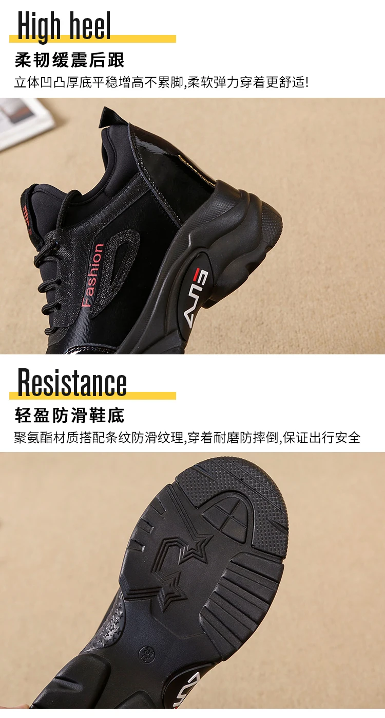 Size35-40; женские зимние кроссовки на платформе; коллекция года; сезон осень-зима; теплые плюшевые бархатные туфли с хлопчатобумажными стельками; кроссовки для отдыха на танкетке со шнуровкой