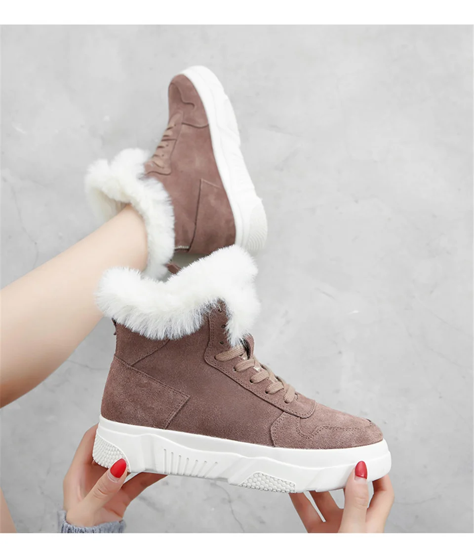 Malemonkey/Size35-40; коллекция года; зимние женские ботинки; женские зимние ботинки; модная женская обувь с круглым носком на шнуровке