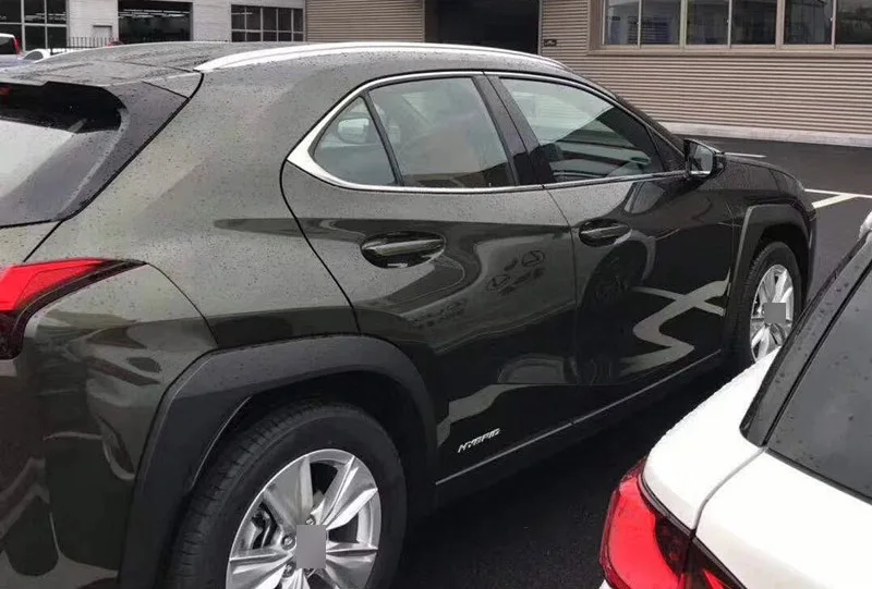 Горячая крыша стойки Продольный брус крыши для Lexus UX UX200 UX250h UX260h алюминиевый сплав вместо пластика, никогда не выцветает навсегда, стиль