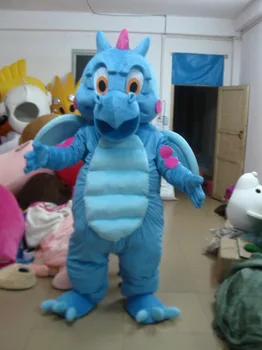 

NEW Blue Dragon Mascot Costume Suits Cosplay Party Game Dress Outfits Clothing Advertising Adult Cosplay Hallowen Gift Unisex