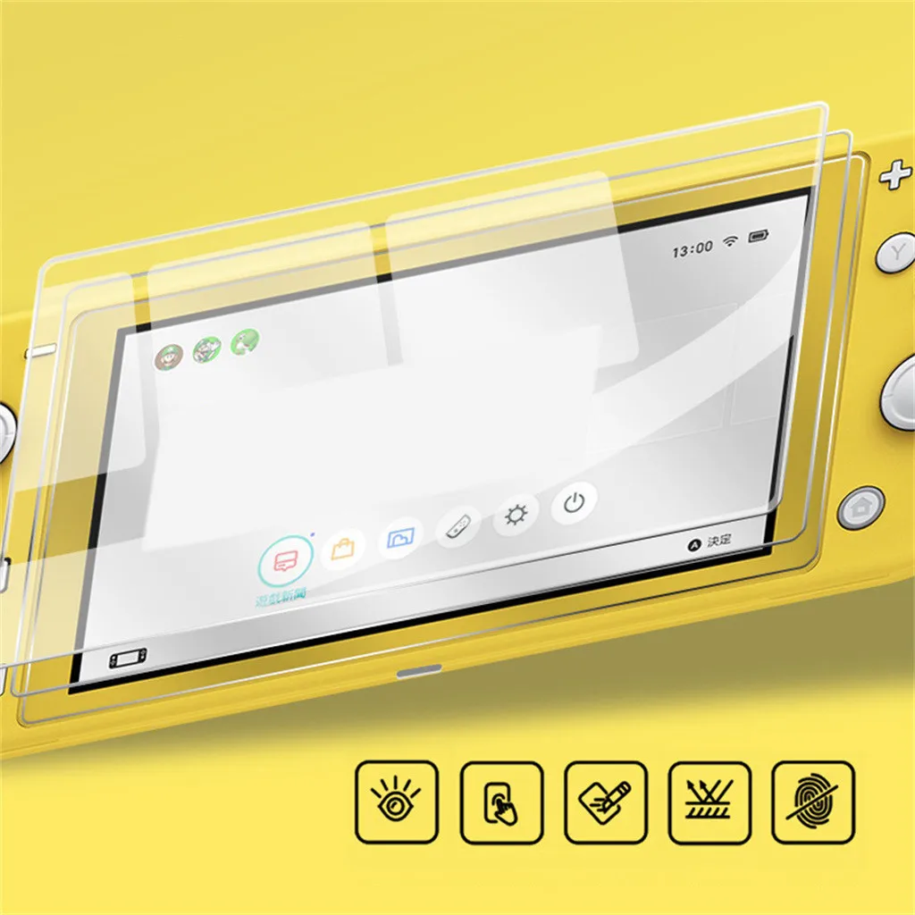 3 шт прозрачная пленка закаленное стекло защитный экран ДЛЯ NS Switch Lite