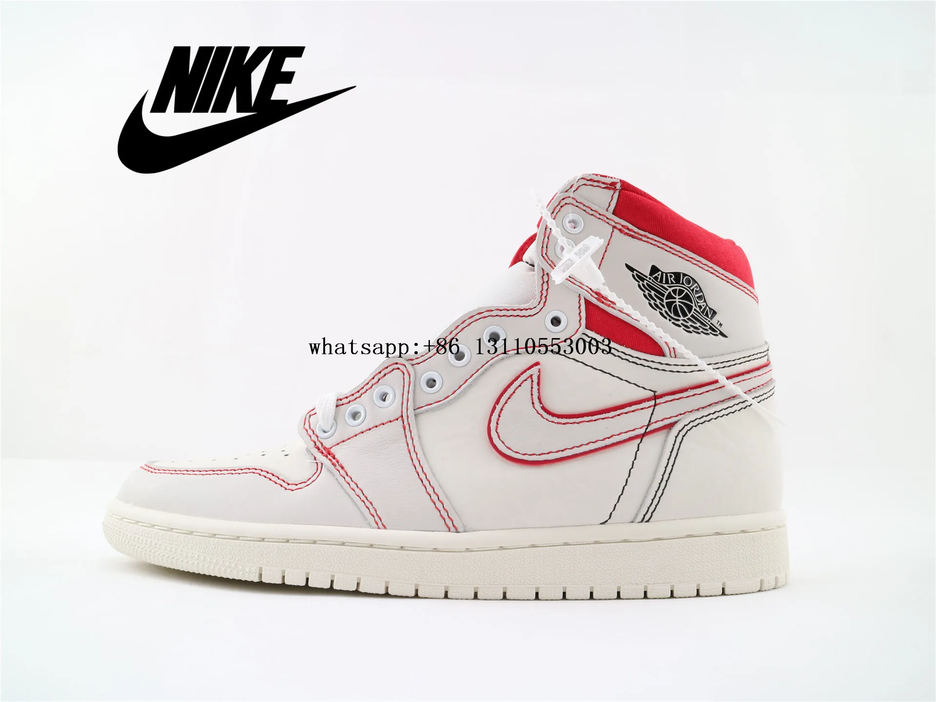 Union x Air Jordan 1 ретро высокие OG NRG мужские баскетбольные кроссовки - Цвет: AJ3857 004