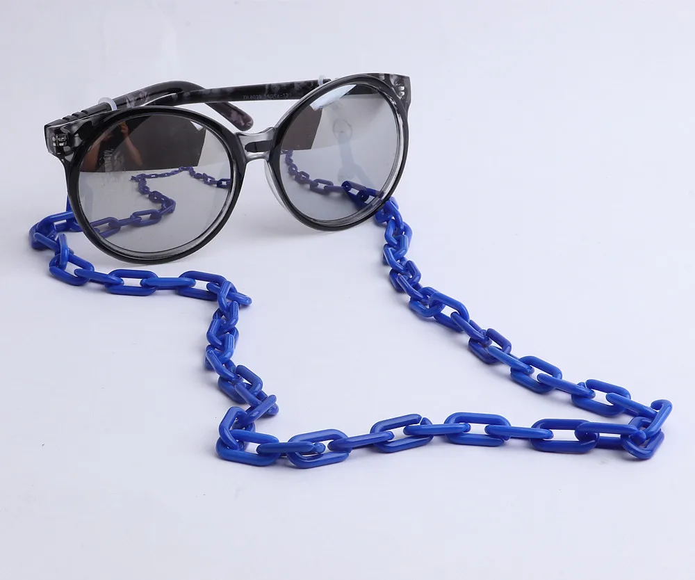 dark blue sunglasses chain