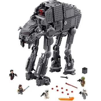 

05130 10908 Star Wars Series First Order Heavy Assault Walker Building Block Bricks Compatible Lepinblock 75189 Starwars Toys