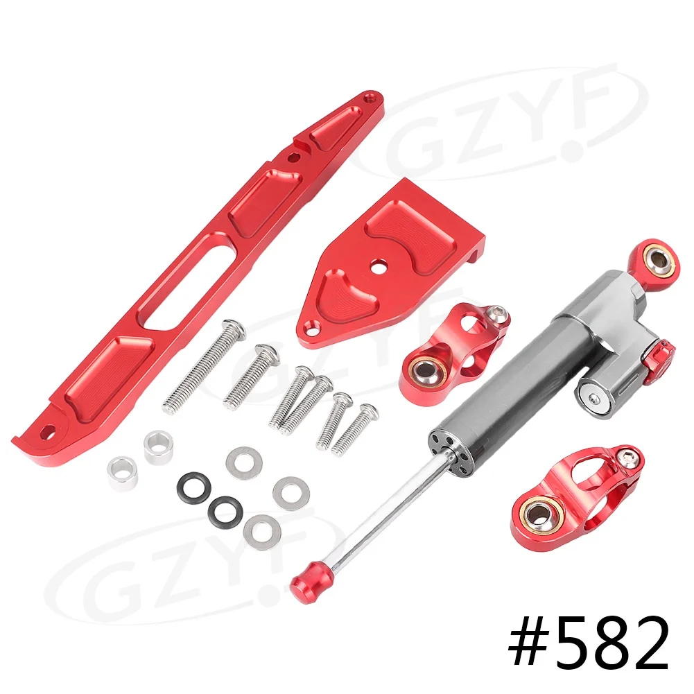 steering damper estabilizador satety controle com suporte de montagem conjunto