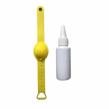 

Unisex U-Shaped Silicone Hand Sanitizer Bracelet Convenient Disinfection Silicone Bracelet For Protection