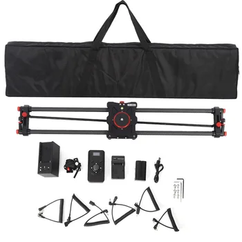 

YELANGU L80RC Photography Shooting Slideway Portable Removable Wireless Remote Control SLR Video sliding door fittings Slideway