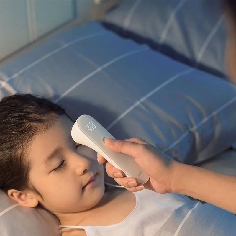 XIAOMI MIJIA iHealth термометр электронный LED1S датчик скорости инфракрасный бесконтактный лоб термометр для взрослых младенцев