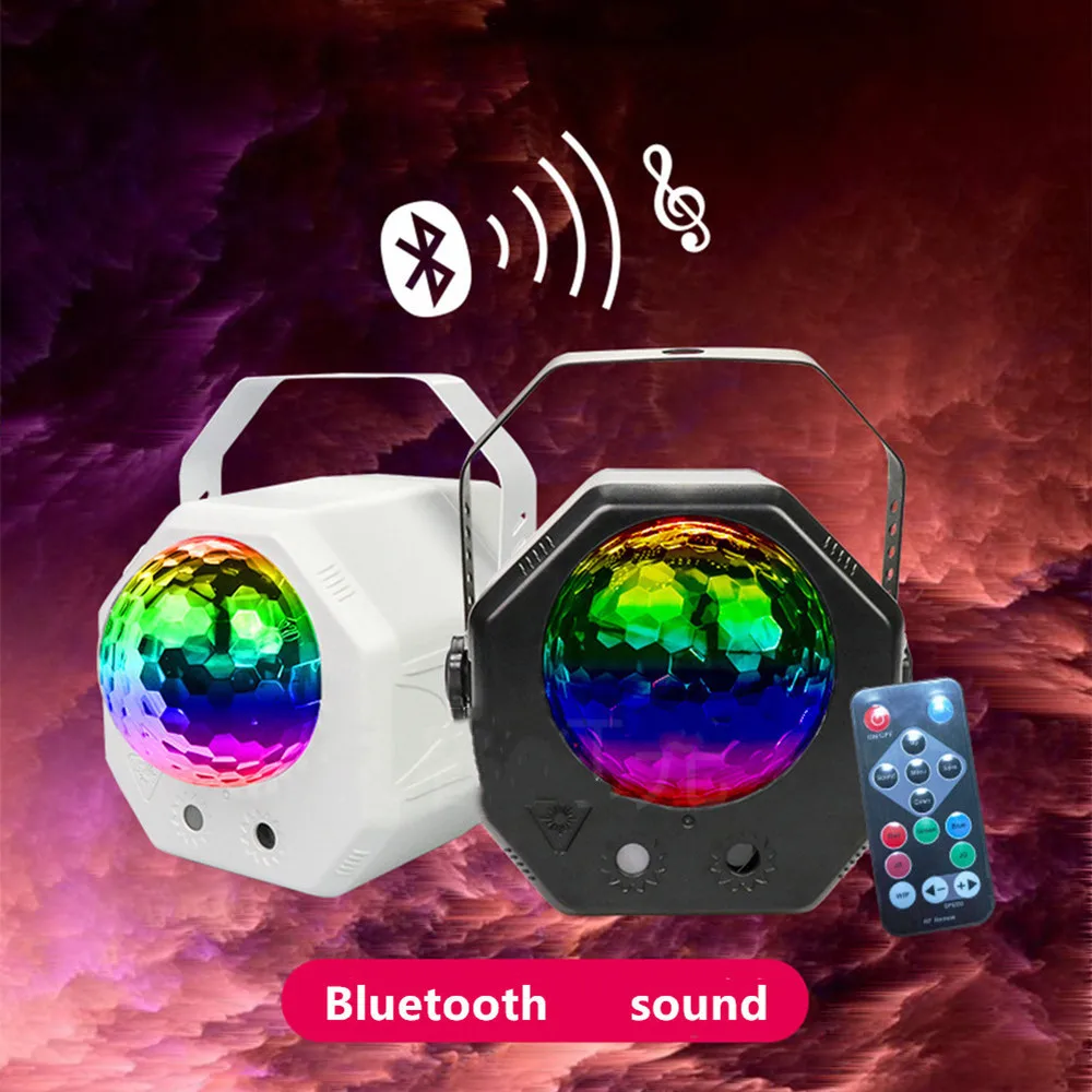 

RGB Star Sky Ocean Wave Stage Light USB DJ Magic ball Mini Effect Light Led Bluetooth Flash Laser Party Light