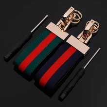 Автомобильный держатель для ключей, брелок для ключей, кольцо с подковкой, двойное кольцо, пряжка для мужчин и женщин, подарок, ключница, брелок, авто аксессуары