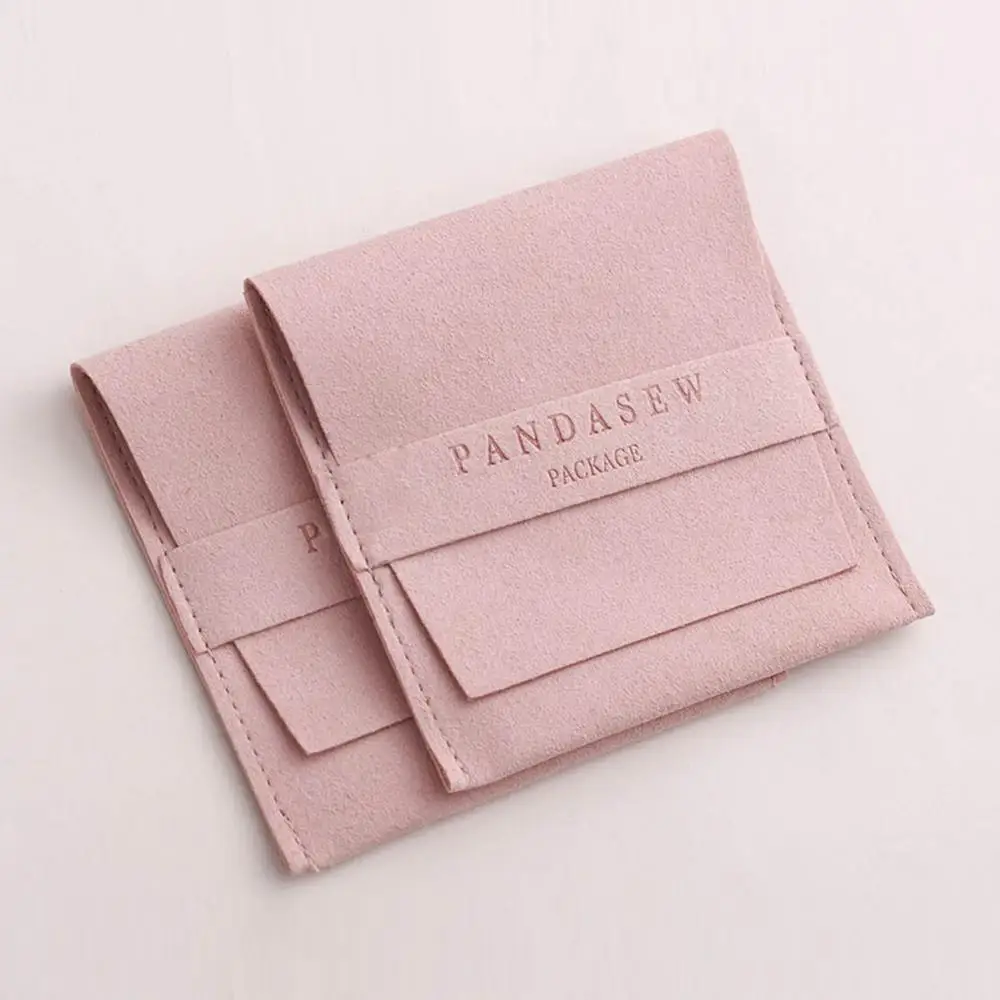 50 шт пользовательские бизнес логотип текст упаковки ювелирных изделий Мешочки