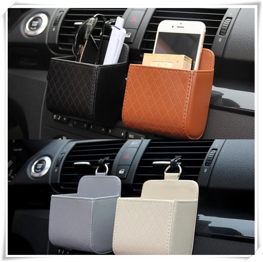 Vent Outlet Box автомобильная ручка для мешка для хранения Органайзер для Volkswagen VW polo passat b5 b6 CC golf jetta mk6 tiguan Gol