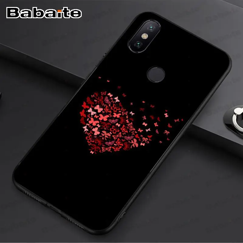 colorful Butterfly Pink Love Heart