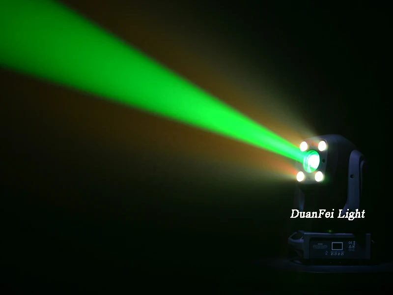 С flycase 10 шт. 4x10 Вт 4в1 led Профессиональное освещение+ spot 2в1 led 100 Вт движущаяся головка точечная стирка lyre Призма