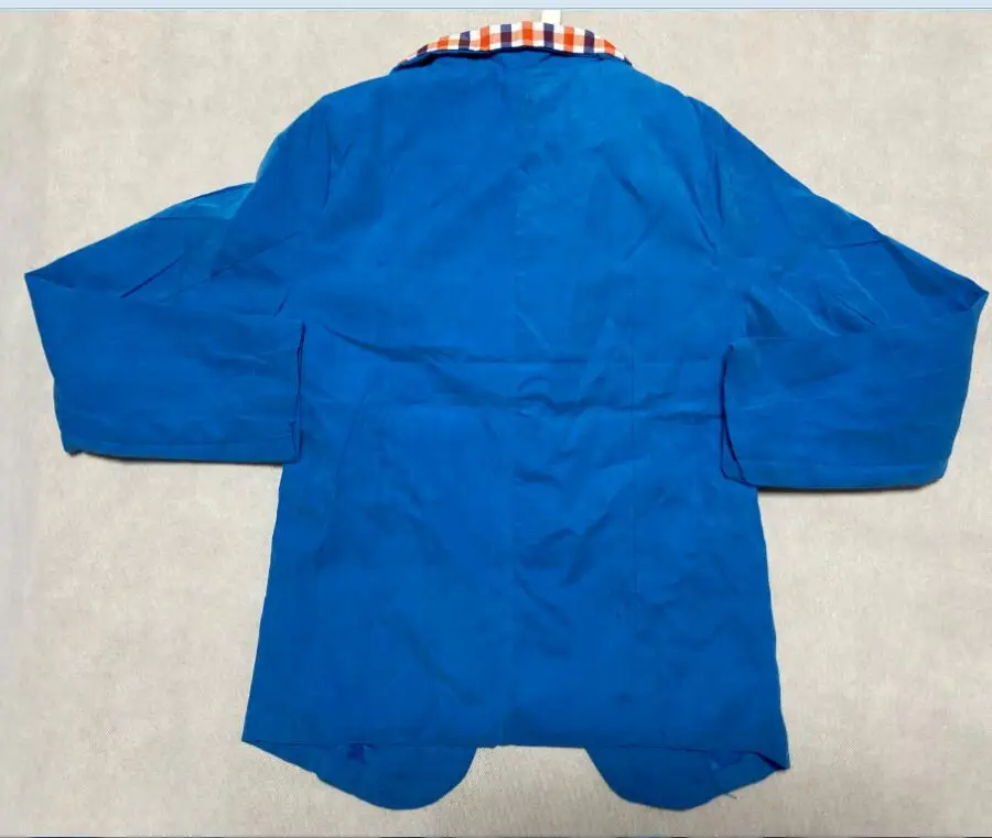 Весна/осень тонкие модные блейзеры для мальчиков детские куртки костюмы Детская