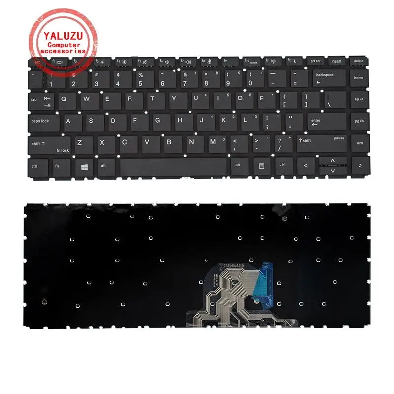 US Laptop Keyboard FOR HP Probook 440 G6/445 G6/445R G6 HSN-Q15C HSN-Q24C HSN-Q21C ZHAN 66 PRO 14 G2/14 G3 Without Backlit | Компьютеры и