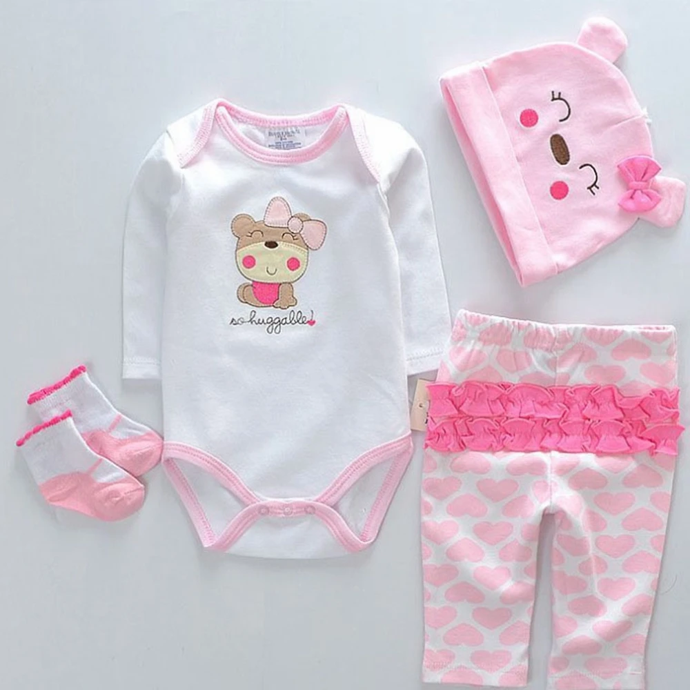 Ручной работы 1 набор силиконовые NPK Reborn Baby Doll аксессуары модная одежда подходит для 22 дюймов 50-55 см Reborn Doll детский подарок