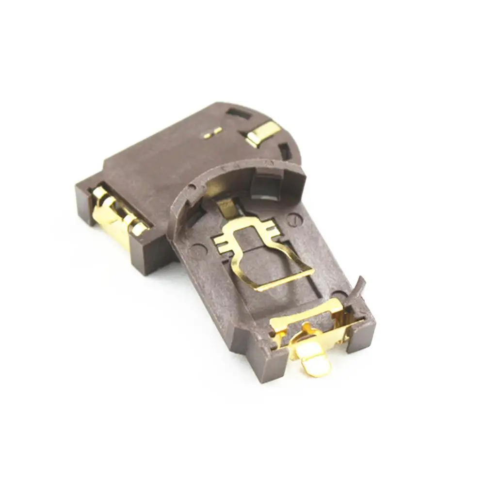 MasterFire 100 шт./лот Позолоченные SMD CR2025 CR2032 кнопки для монет литиевые батареи Чехол