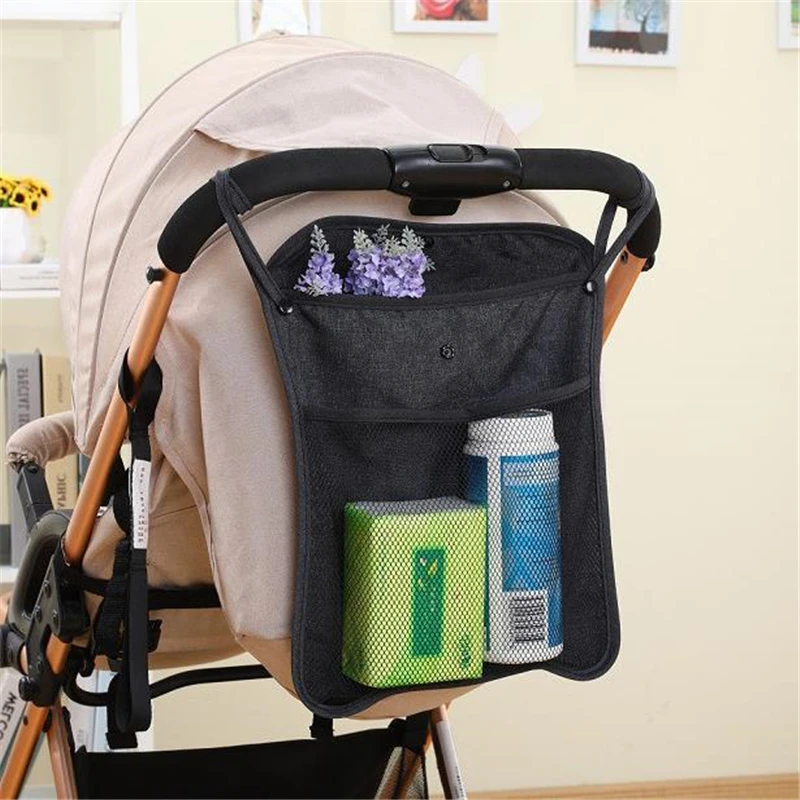 summer baby stroller accessories New Style Baby Stroller Basket Organizer Storage Bag Portable Pram Newborn Baby Care Stroller Basket Infant Stroller Accessories baby stroller accessories deals	