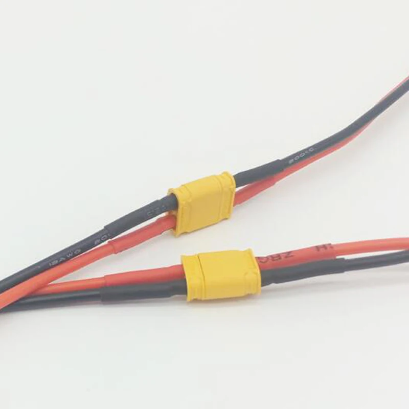 5 пар Amass XT30 XT30U Штекерный гнездовой разъем w/ 100 мм 16AWG или 18AWG силиконовый провод