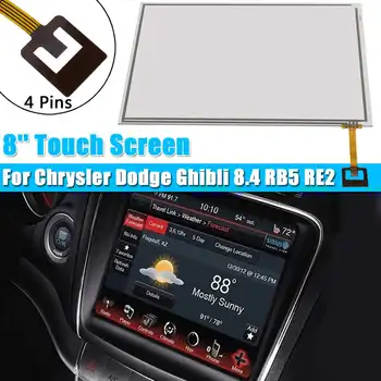 

8 inch 4 Pins Touch Screen Glass Digitizer LCD panel For Chrysler for Dodge Ghibli 8.4 RB5 RE2 car monitor