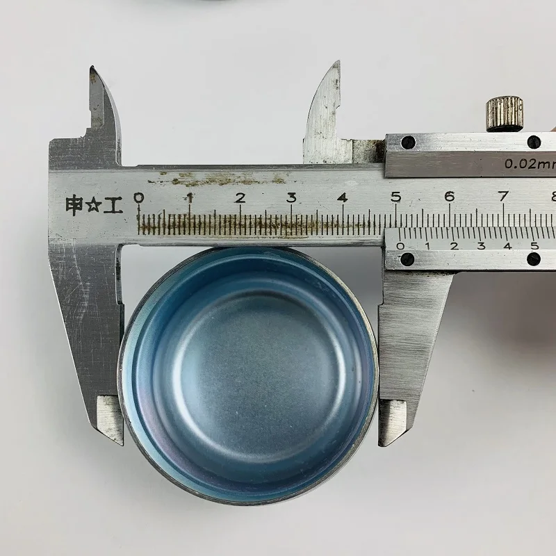 Replacement 50mm Metal Dust Cap Wheel Hub Trailer Bearing Dust Grease Cover 2pcs