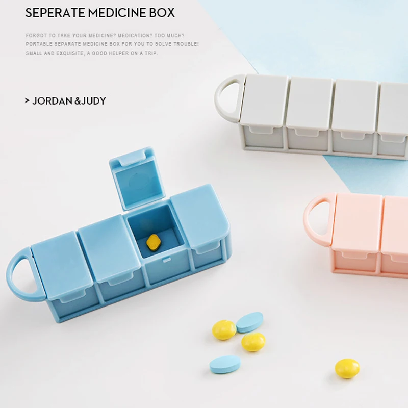 Xiaomi Mijia Youpin JORDAN&JUDY Portable dispensing kit One-week travel sub-packaged mini-medicine box