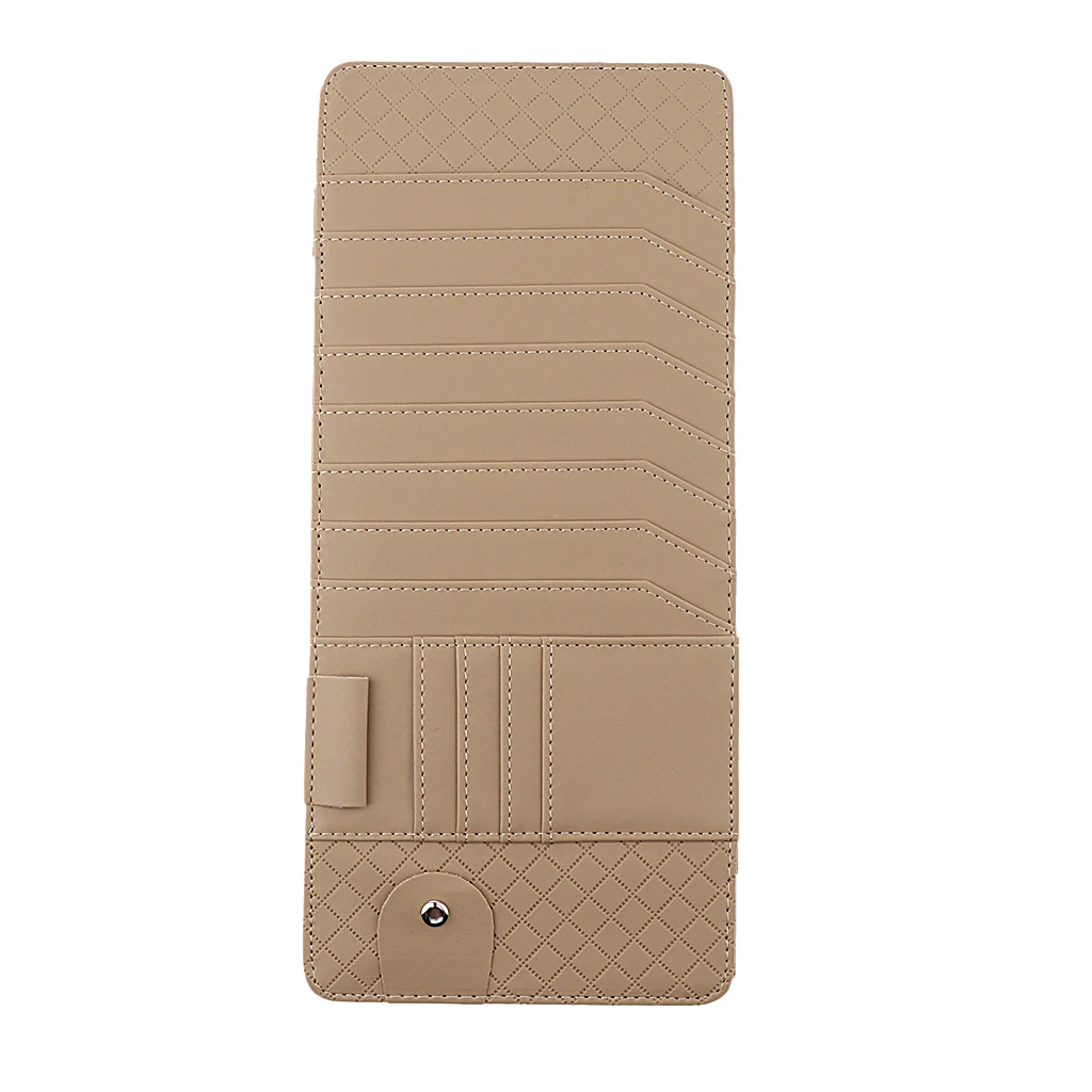 Car CD Storage Document Holder - Car, Truck, SUV Registration & Insurance Storage Pouch Auto Accessories