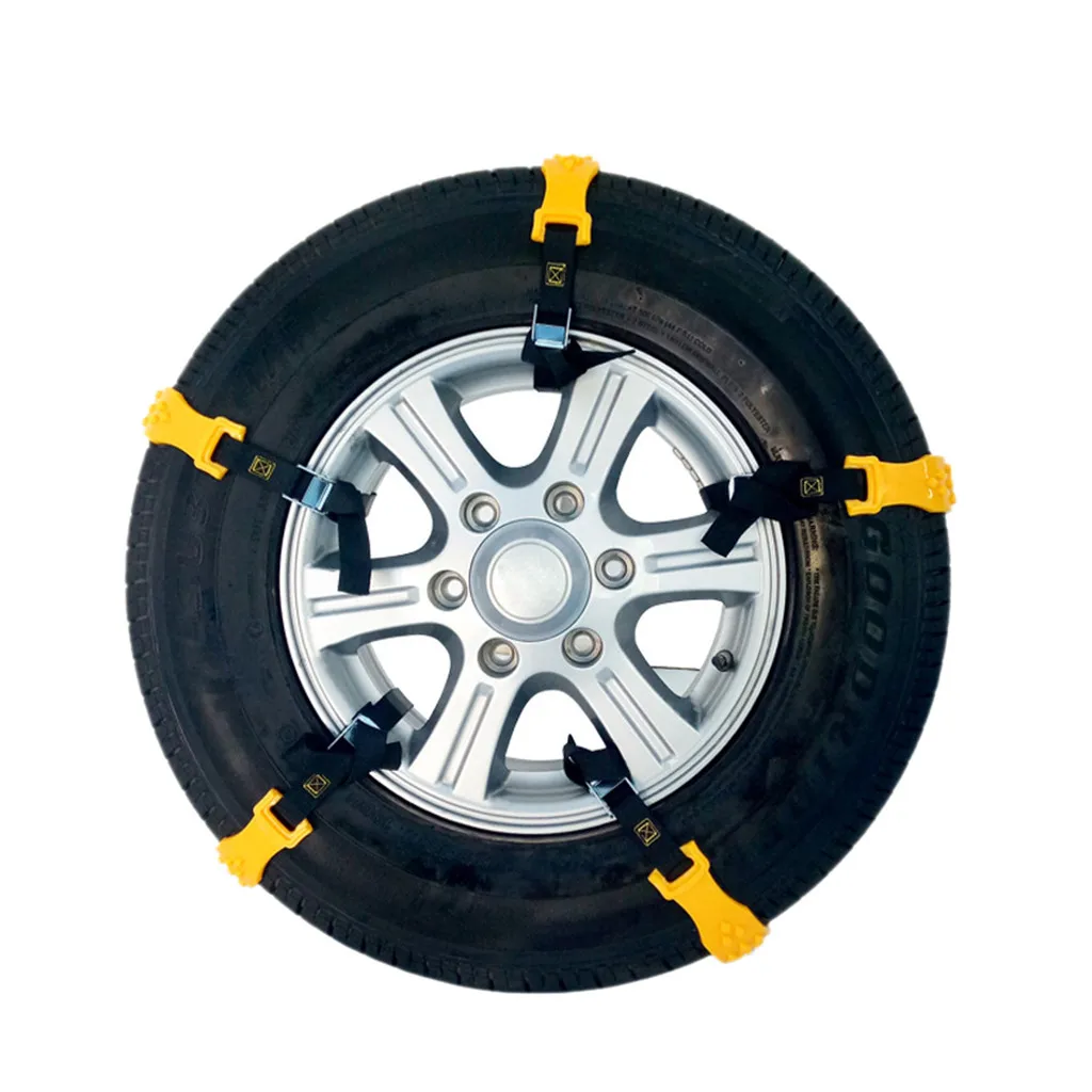 Kongyide 10 шт. автомобильные универсальные мини пластиковые зимние шины колеса цепи для снега для автомобилей/Suv автомобиль-Стайлинг противоскользящие Autocross открытый