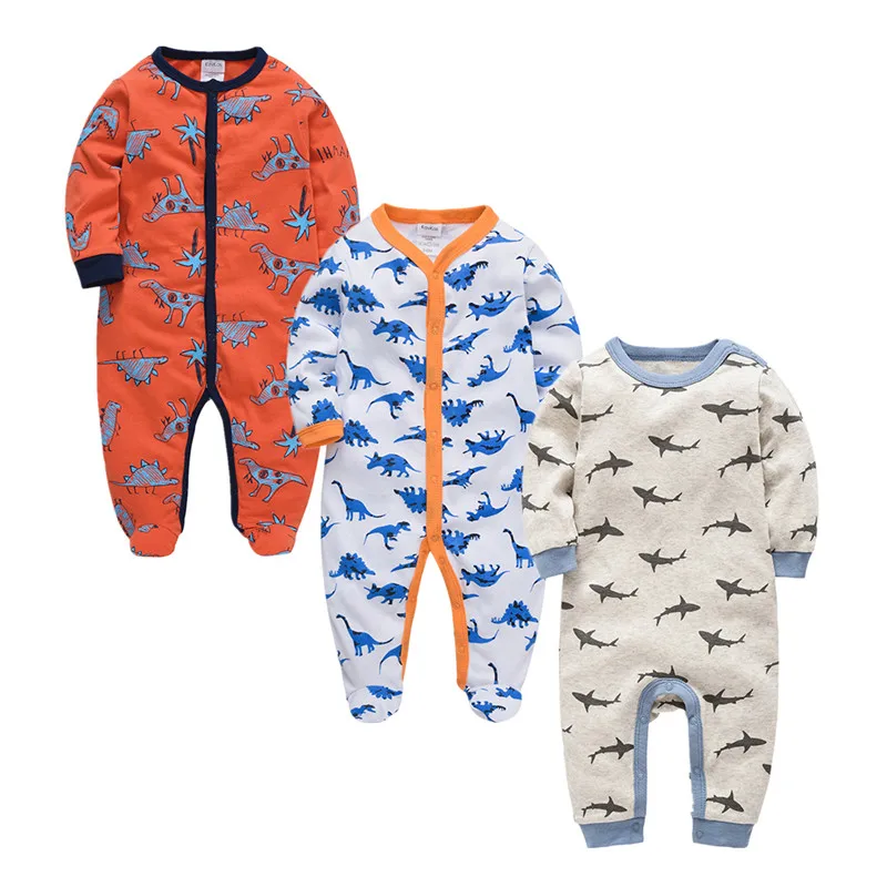 Осень зима 2019 комплект из 3 предметов для маленьких мальчиков roupa de bebes комбинезон